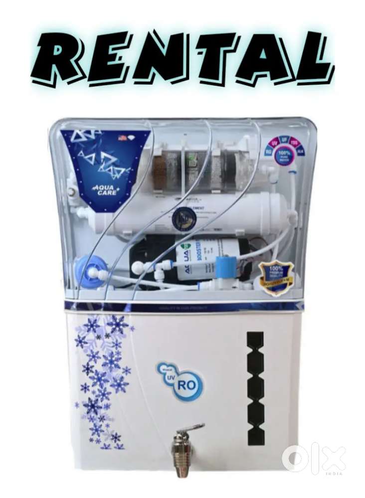 Water purifier available on rent