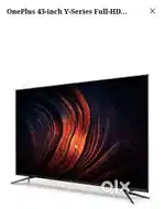 Oneplus smart TV 43 inch