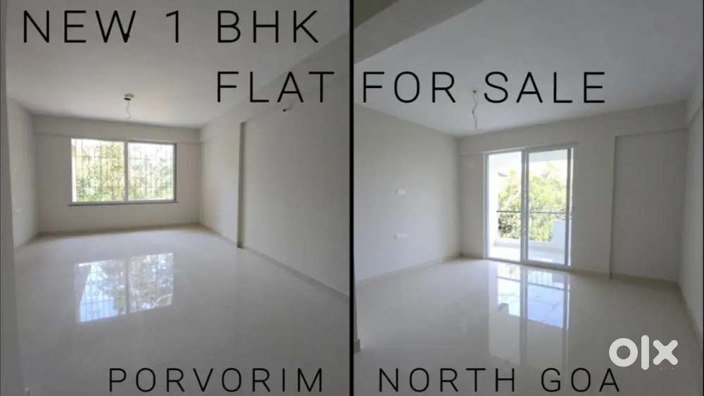NEW 1BHK FLAT FOR SALE WITH COVERED 1 CAR PARKING PORVORIM NORTH GOA