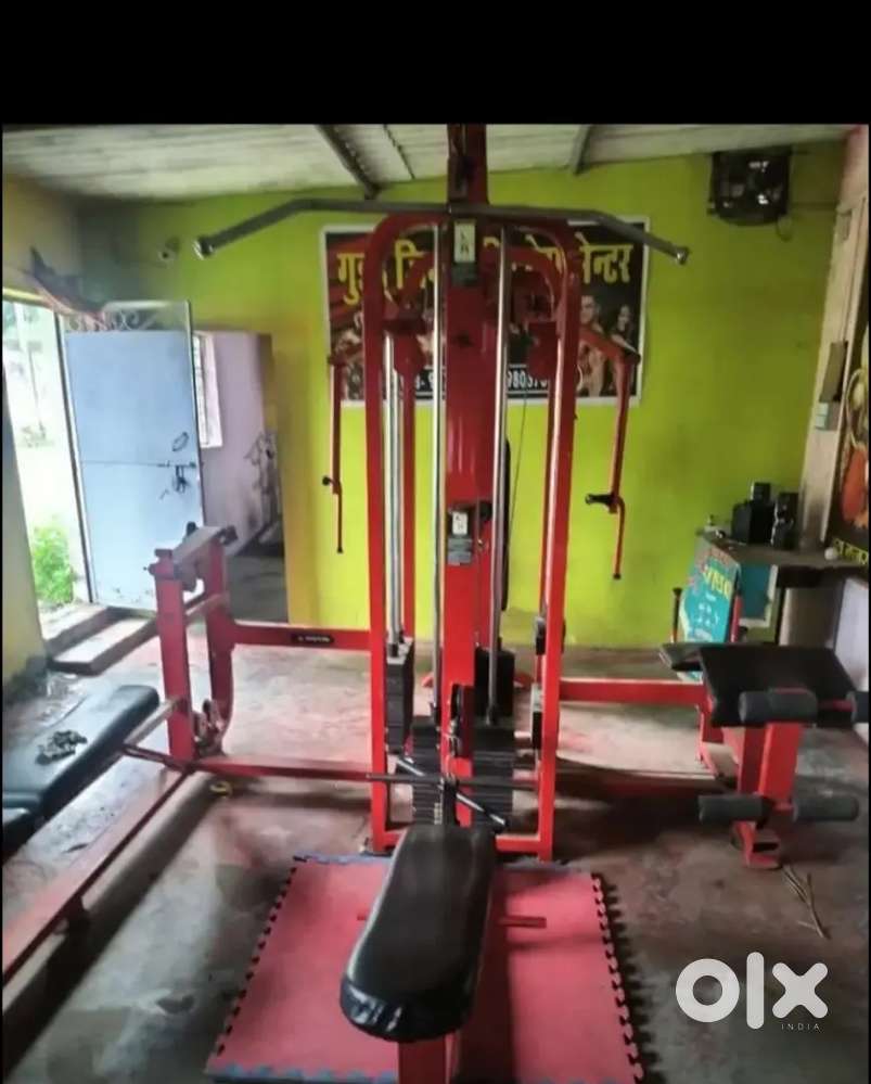 4 staion gym with all machine