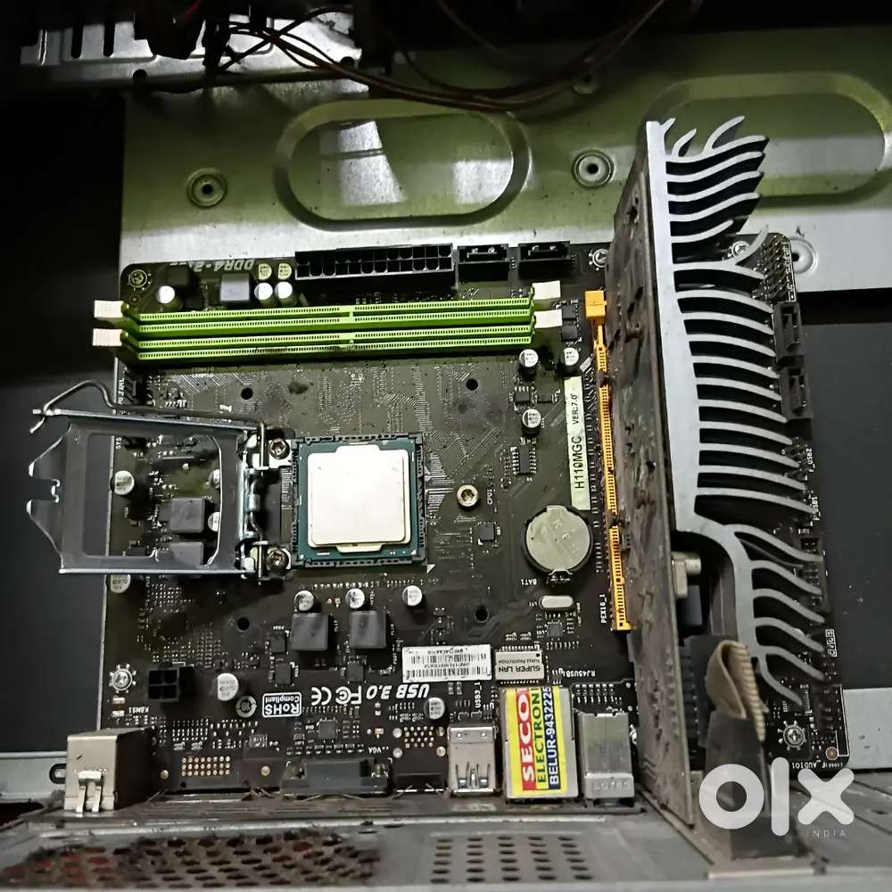 Cpu parts and motherboard , ram , processor
