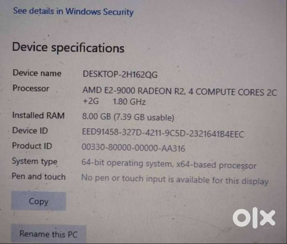 Lenovo laptop