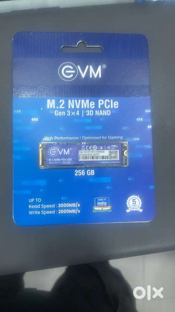EVM - 256 NVME SSD