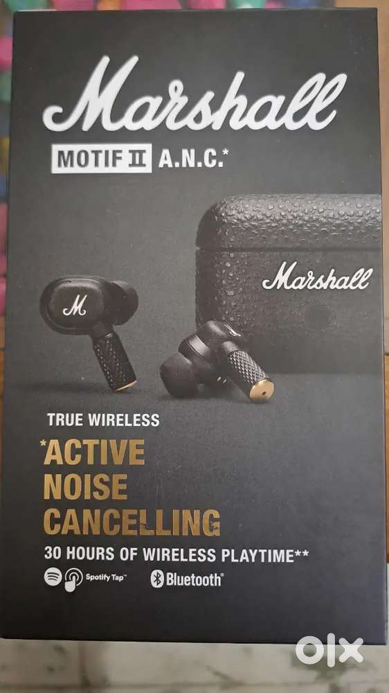 Box Sealed Marshall Motif 2 ANC Earbuds