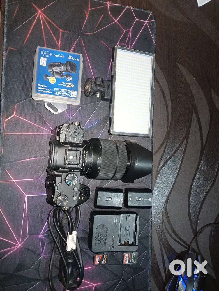 Sony a7iii with kit lens