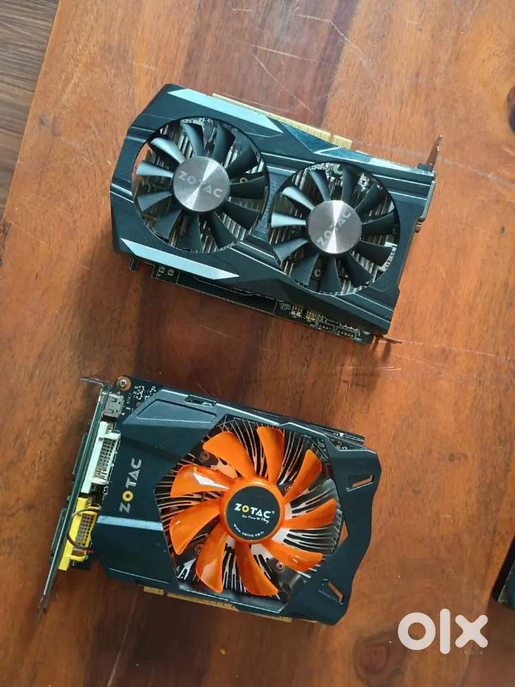 Broken GPUs: 750ti and 1050ti with original boxes