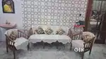 Premium 5-Seater Sofa Set (3+1+1) – Almost New | Huge Offer ₹5,999