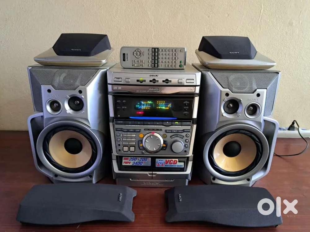 Sony Music System Model No VX8 CD, Aux Fm Remote Antina All This Work