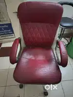 Revolving double paded Chair