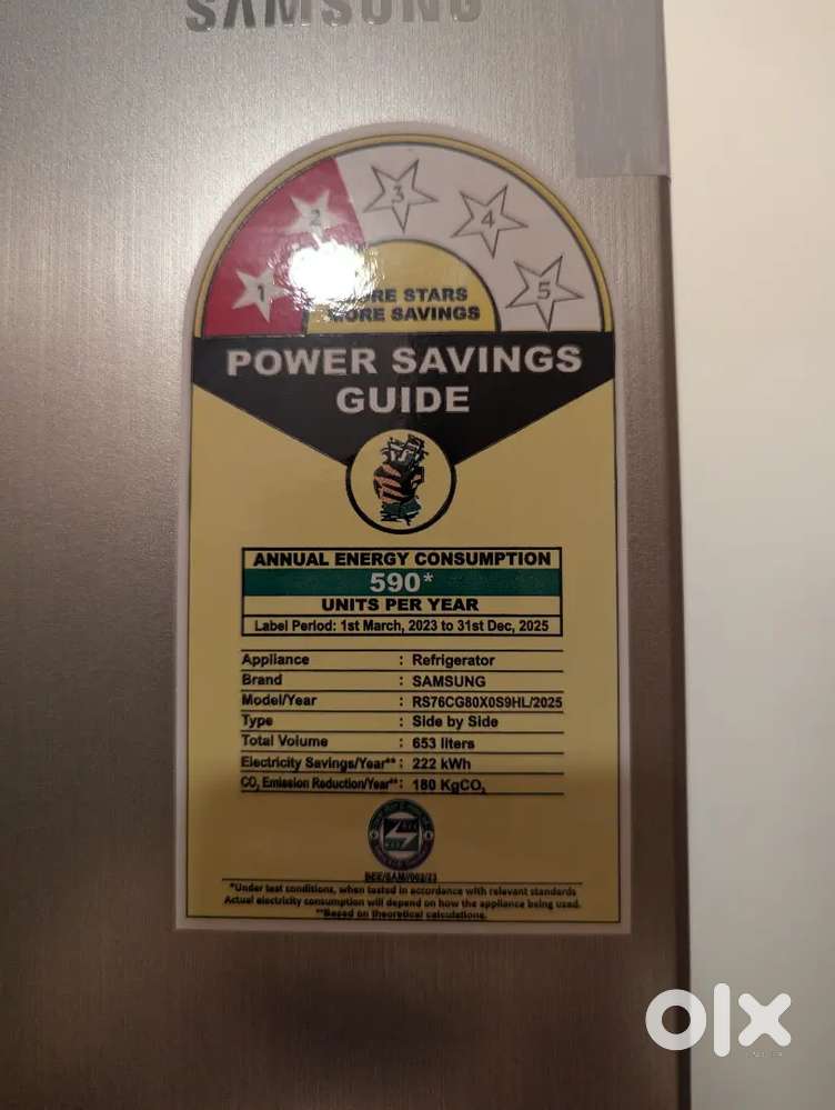 Brand new Samsung double door fridge