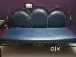 Sofa with 2 extra chairs set