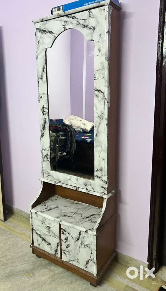 Sofa set with dining table and dressing table