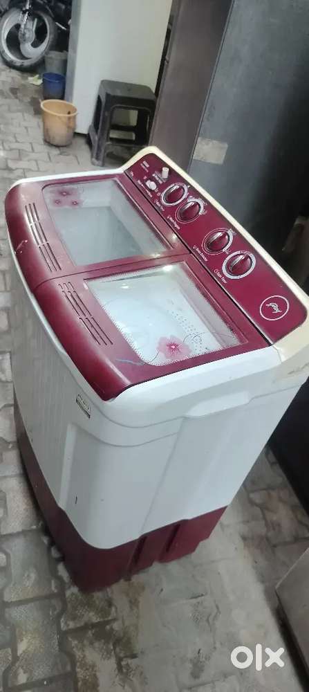 Washing machine proper working condition semi automatic