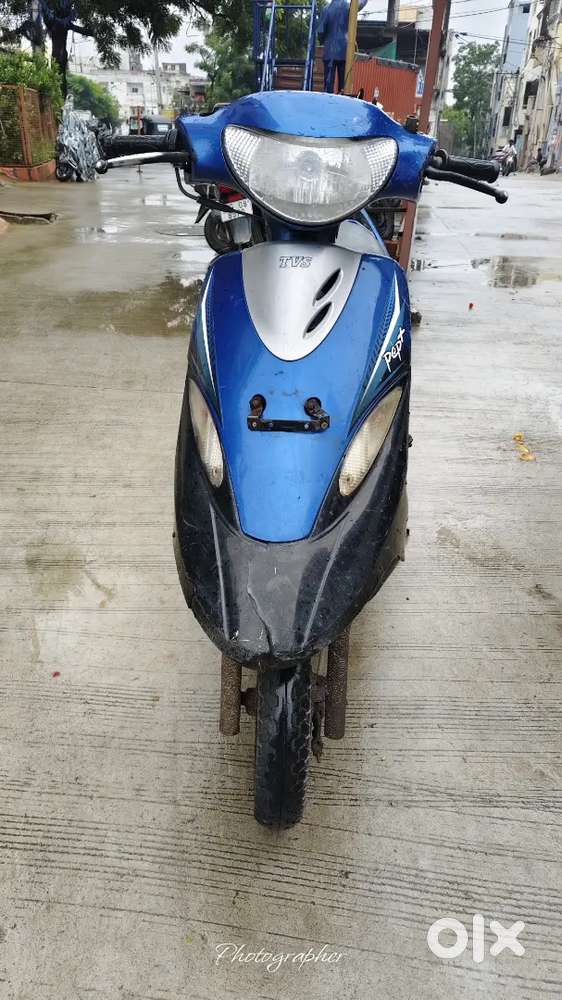 Scooty Pep + in light weight vehicle