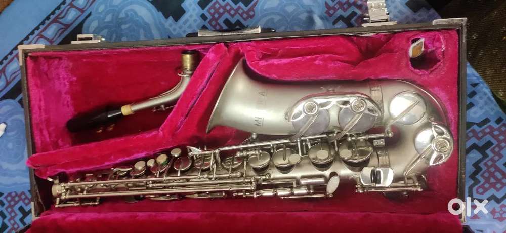 Alto Saxophone (Model : Minerva- Silver)