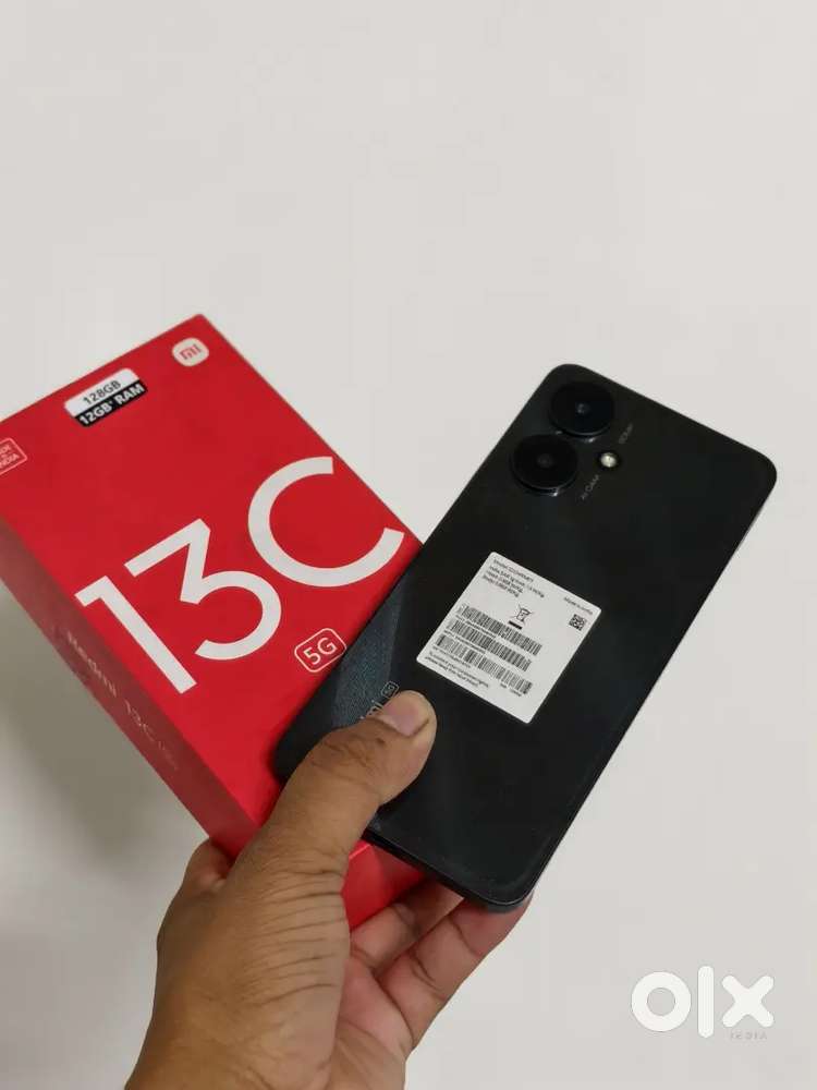 REDMI 13C 5G 6/128 GOOD CONDITION WITH BOX
