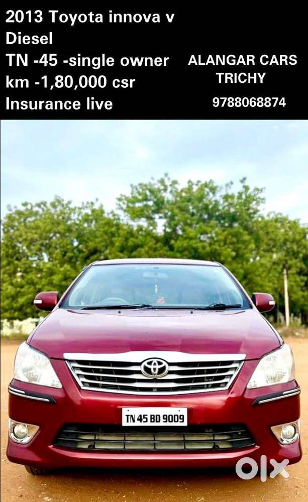 Toyota Innova 2.5 V 7 STR, 2013, Diesel