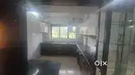 Semifurnished with cupboards and AC