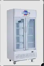 Rockwell brand new 950 ltr double door visi cooler