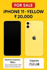 iPhone 11 (Yellow) *Refurbished