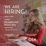 RECEPTIONIST (men)