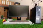 Full Dell PC SET : Dell i3 Cpu + Dell 18.5-inch Screen + Dell New KbMs