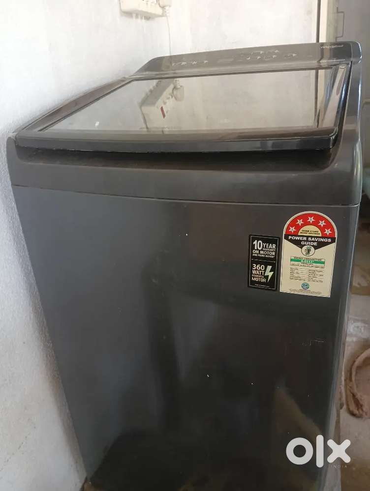 POWER SAVINGS 5 STARS RATING  POWERFUL MOTOR WHIRLPOOL WASHING MACHINE
