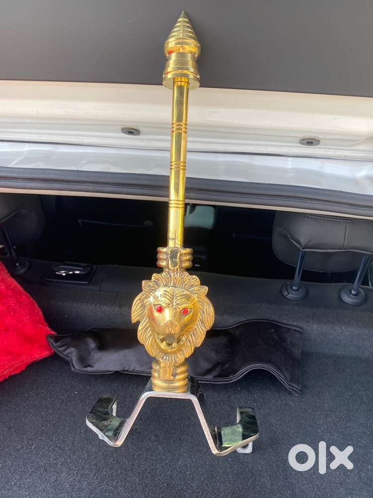 Premium Brass Lion Head Car Accessory — Fully Loaded Kit — ₹5,500