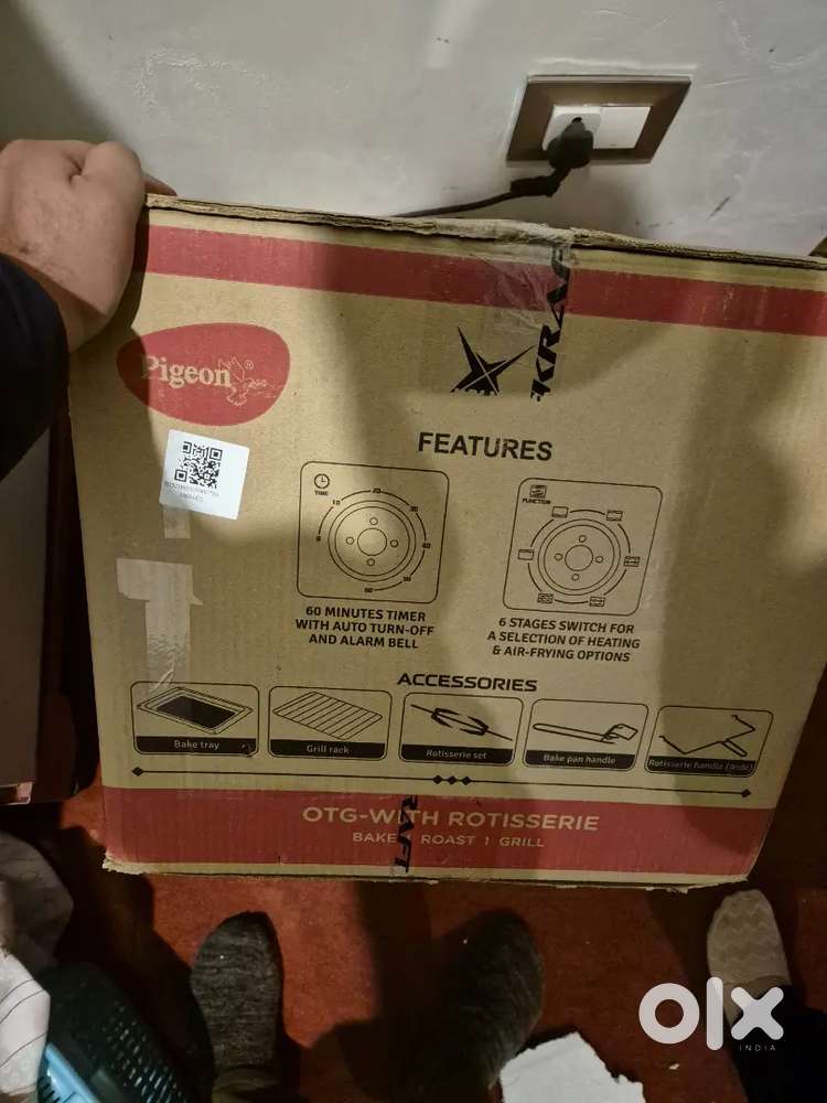 Box pack kelivinator Refrigerator, V guard cooler and pigeon otg