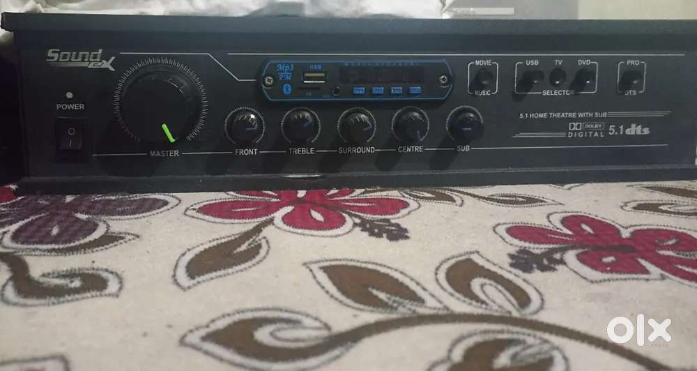 5.1 Amblifier 4 Philips speaker no complaint full working