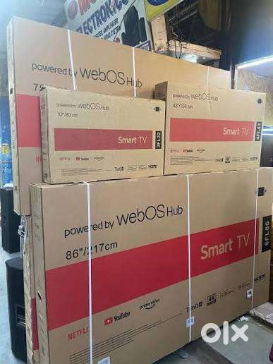 LG webOS 43 inch with brand warranty with bill cash on delivery bhi ha