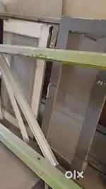 Old glass doors