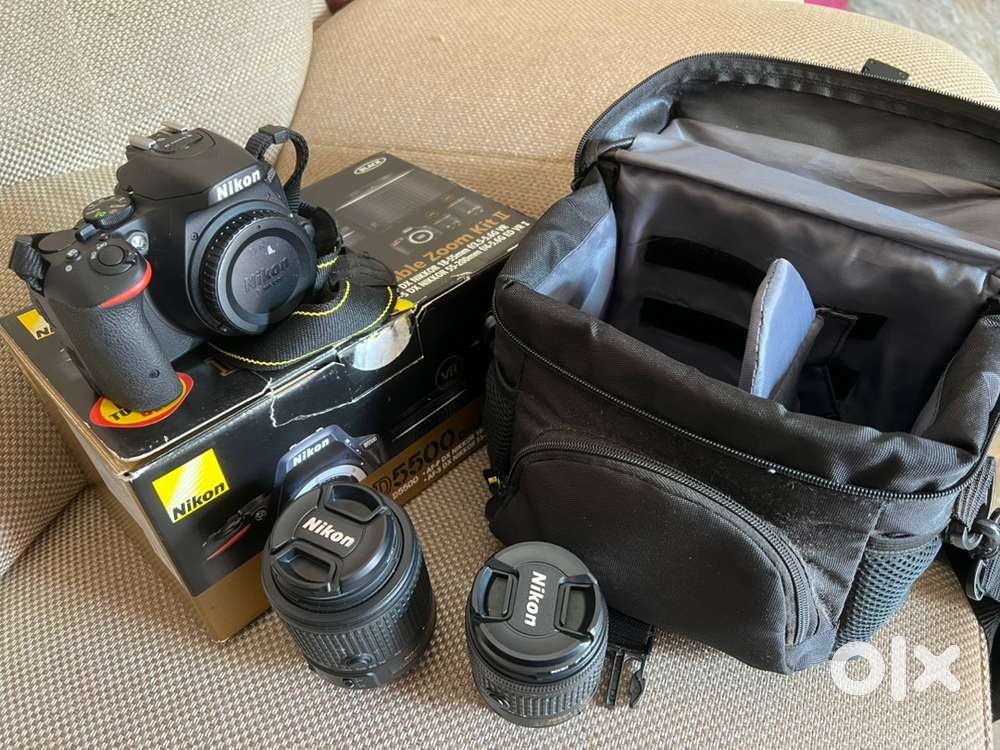 Nikon d5500 double zoom kit II