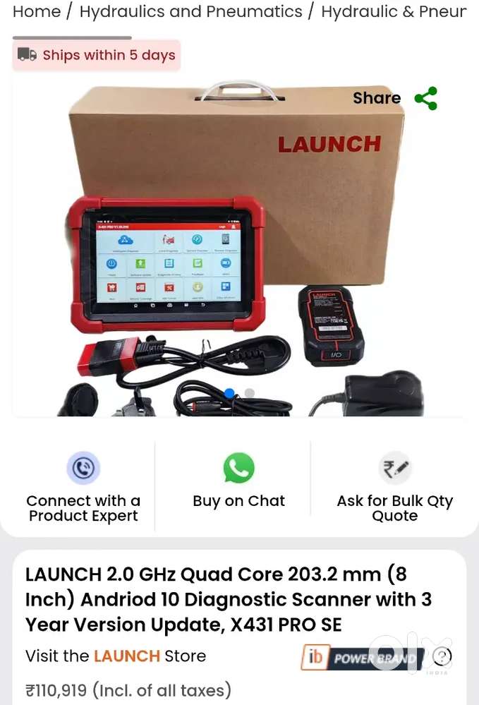 Launch All Car Scanner