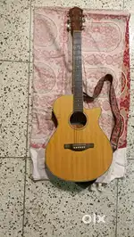 IBZ AEG 8E NT ( IBANEZ SEMI ACOUSTIC GUITAR) WITH STAND