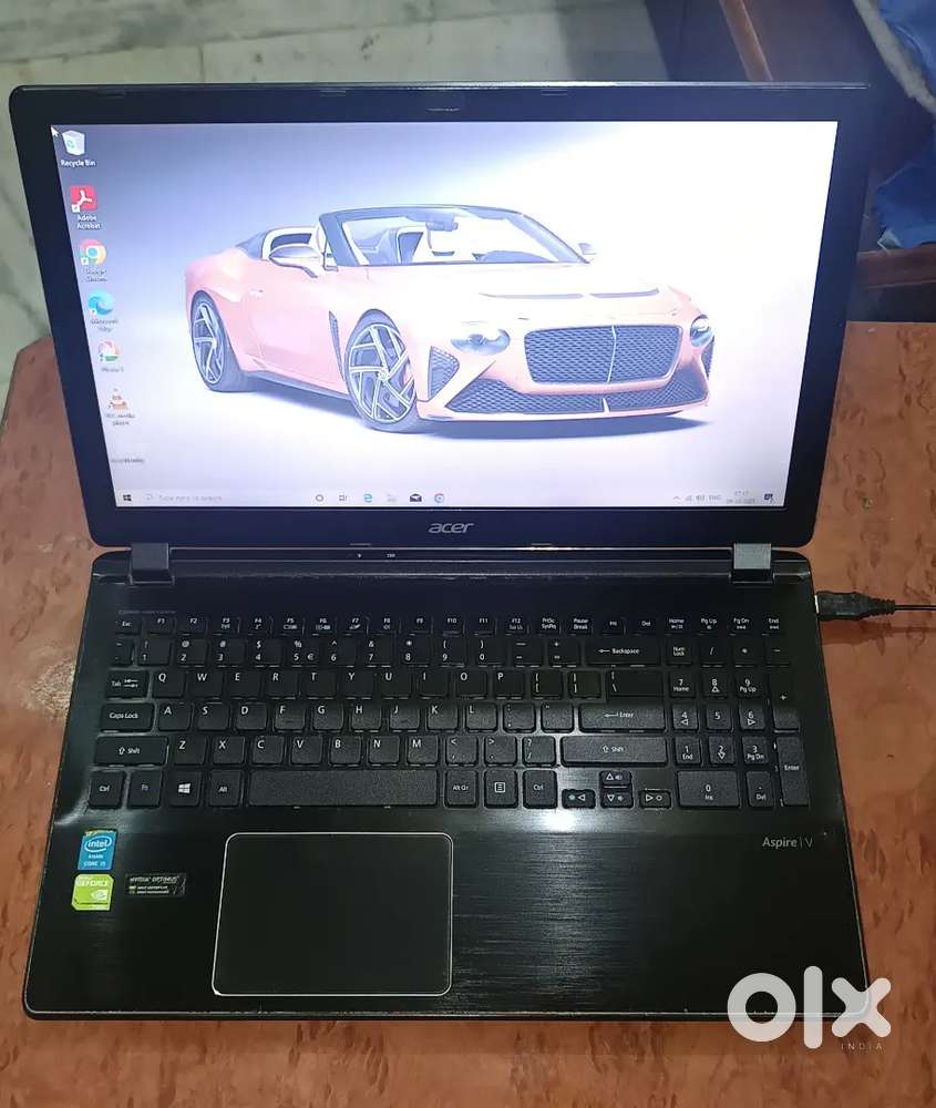 ₹11,000 Acer laptop I3, 4 gb ram 512 hhd, new battery