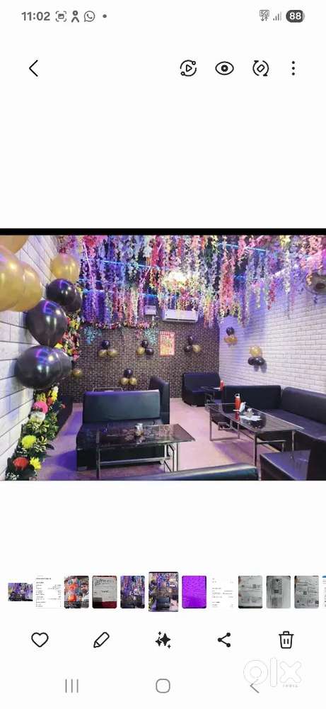Sofa and dining