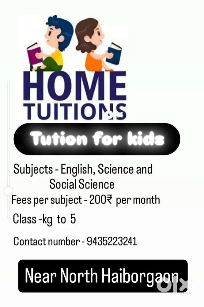 Tuiton for little kids