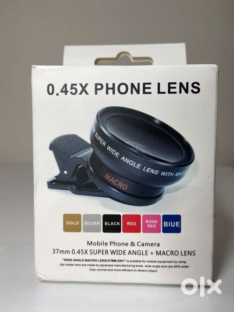 0.45X phone Wide Angle + Macro Lens