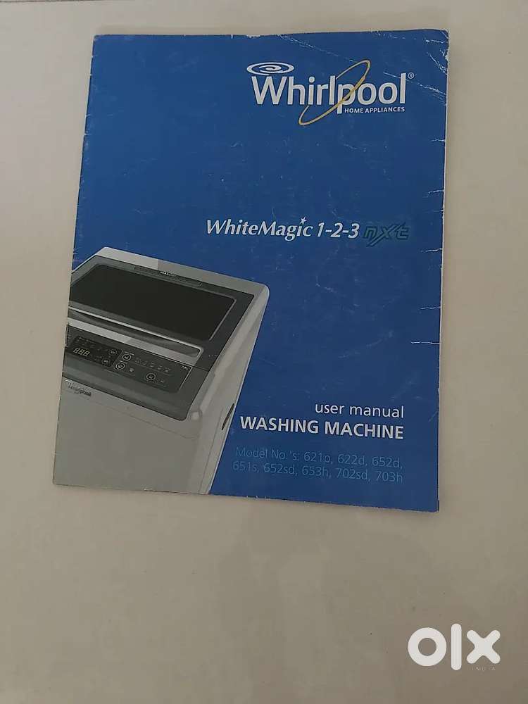 Whirlpool WhiteMagic 123 NXT 653h washing machine