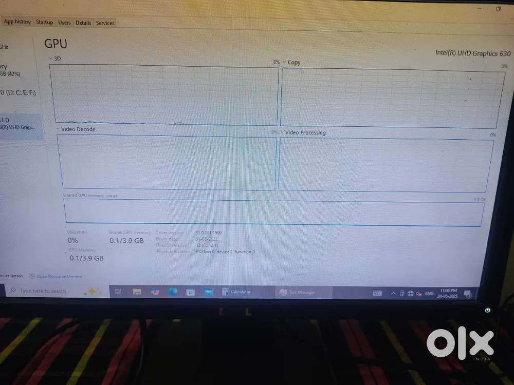 Brand new Hp CPU AND DELL MONITOR