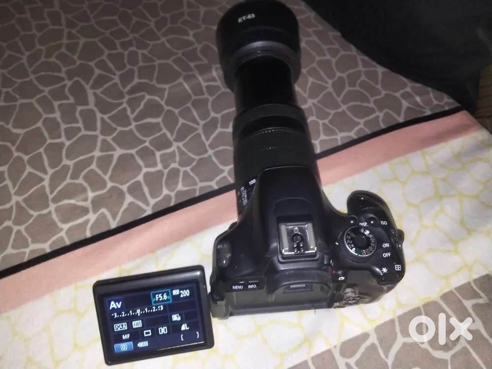 Canon 600D DSLR Camera