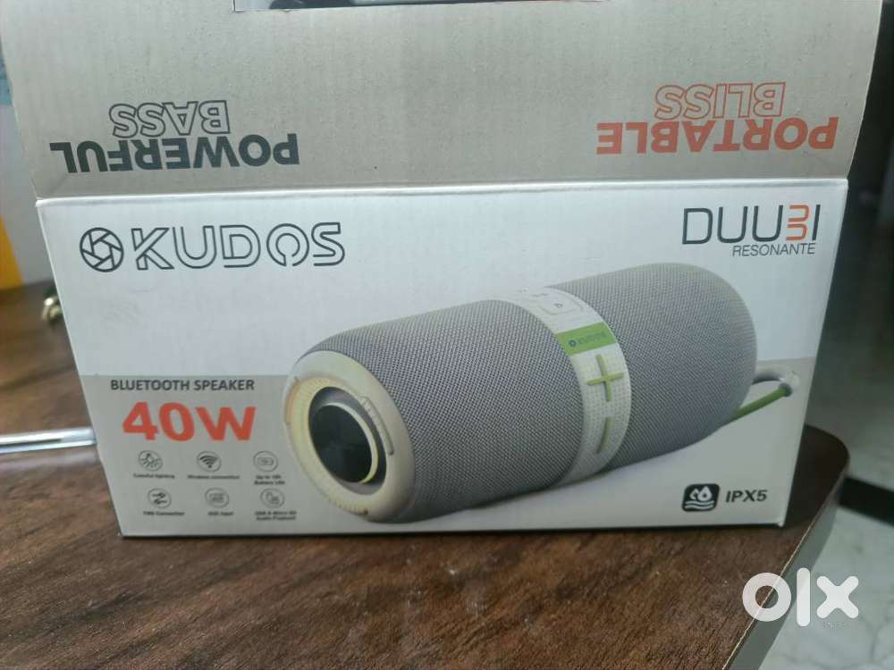 Kudos Roam bluetooth speaker 40W powerfull base boombox