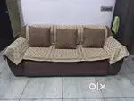 Sofa Cum Bed with pillow (With Storage)