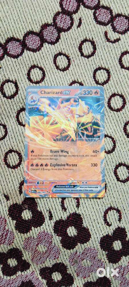 Charizard ex stage 2 Pokemon card
