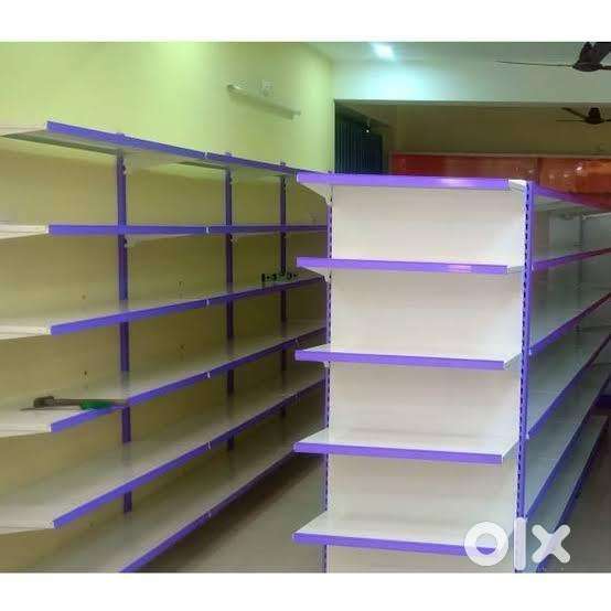 Stationary rack medical rack pharmacy rack iron rack
