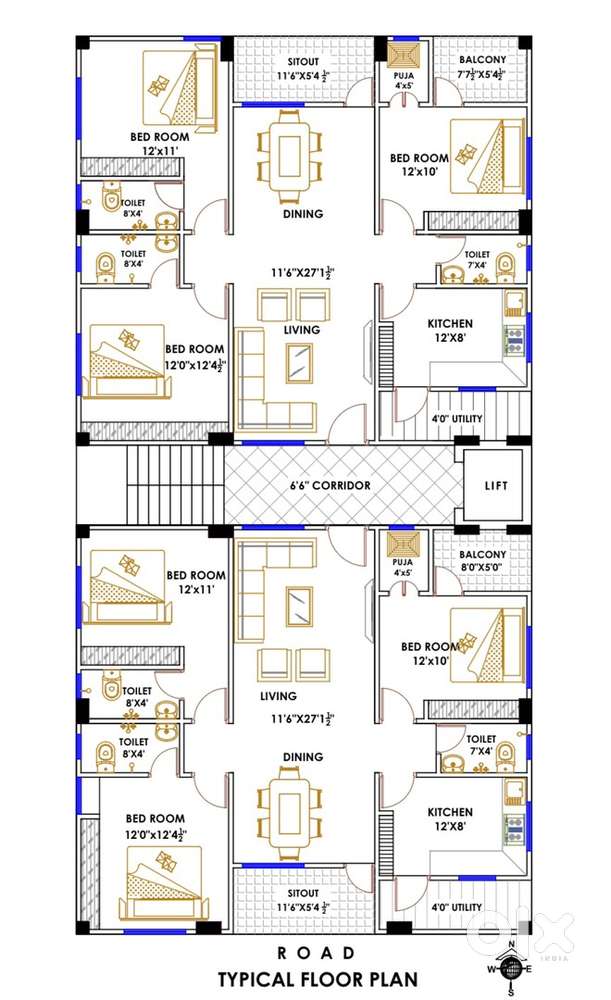 Ready to move/occupy