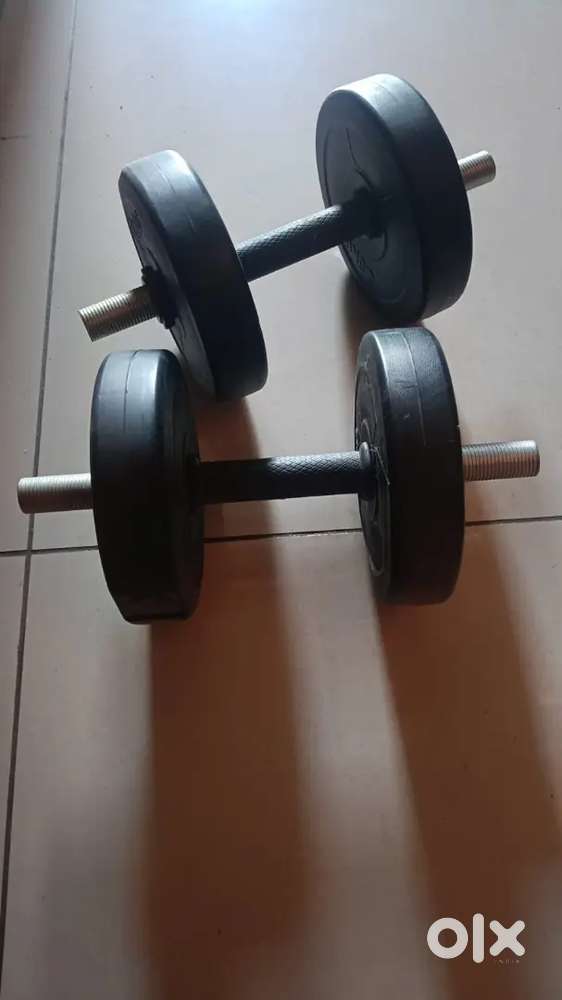Dumbbells 5 kg set of 2.5 kg each