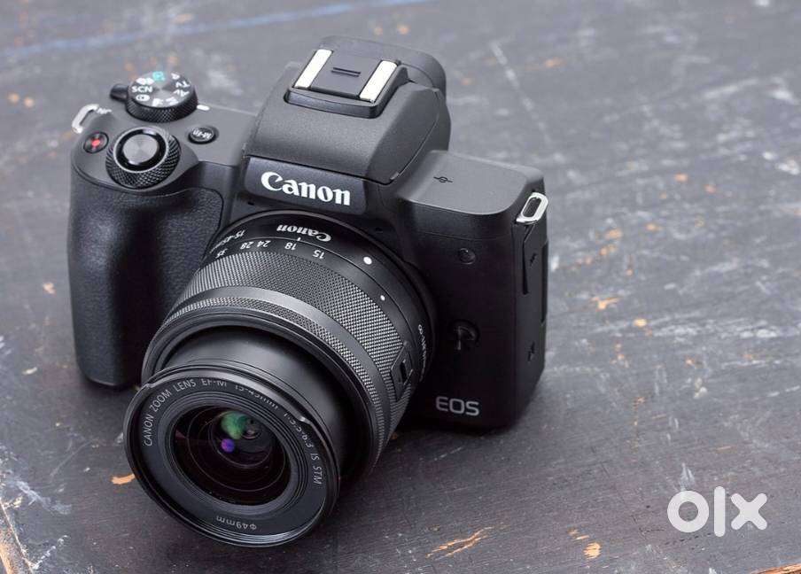 Canon EOS m50 mirrorless camera