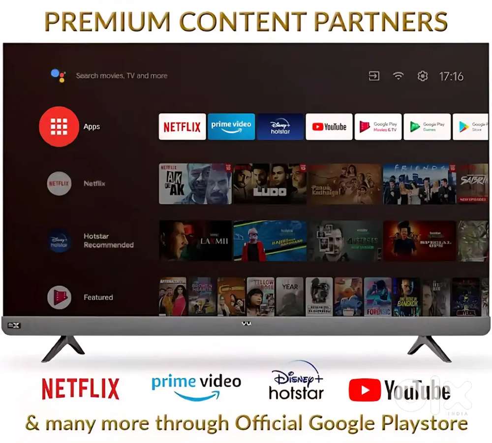 VU CINEMA ACTION 55 4K Android TV For Sale